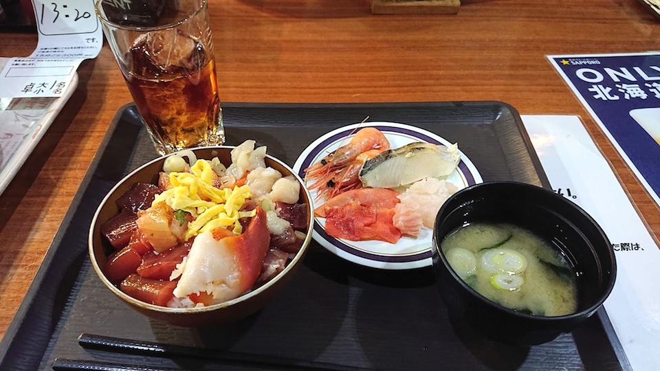 海鮮丼バイキング0円 最強コスパランチ 魚のあんよ すすきのへ行こう すすきのローカルウェブマガジン